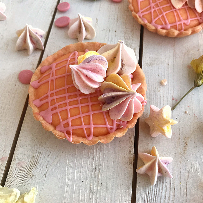 Тарталетки с грейпфрутовым курдом