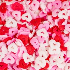 Посыпка кондитерская "Сердечки микс двойные" 50 г 903114