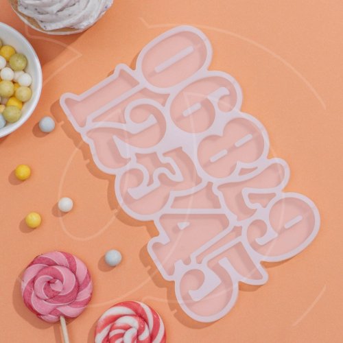 Форма силиконовая "Цифры круглые" 7059225