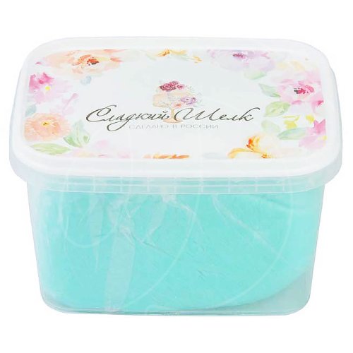 Мастика ванильная Сладкий шёлк Голубая 250 г 