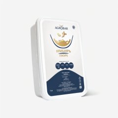 Пюре замороженное без сахара AGROBAR Имбирь 250 г , 279 ₽ Пюре замороженное без сахара AGROBAR Имбирь 250 г