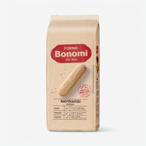 Печенье Савоярди Bonomi 400 г , 489 ₽ Печенье Савоярди Bonomi 400 г