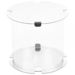 Коробка для торта тубус белая D25 см H28 см 022525; 6-1-5