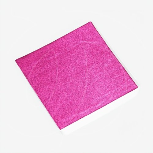 Фольга для конфет обёрточная Розовая 8х8 см 1 шт 264176