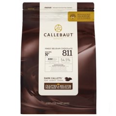 Шоколад тёмный CALLEBAUT 54,5% 1 кг 811NV-595,  811-RT-U71