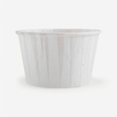 Капсула бумажная с подворотом Белая (без ламинации) D50 H40 10 шт 36676; 7450238