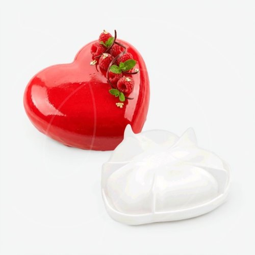 Форма силиконовая "Сердце малое" 17,5х4,7 см 3624921