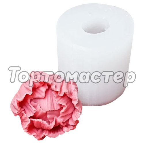 Молд силиконовый 3D "Цветок Пион" 03081