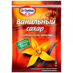 Ванильный сахар с натуральной ванилью Dr.Oetker (Dr. Bakers) 15 г 1-84-005100