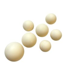 Фигурка из шоколадной глазури "Белые сферы" ФГ156 белый	