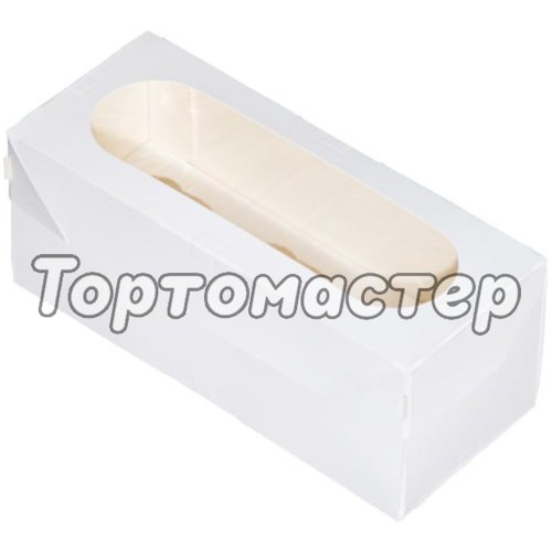 Коробка на 3 капкейка с окном белая ForG MUF 3 PRO I W W      Cup3.250.100.100