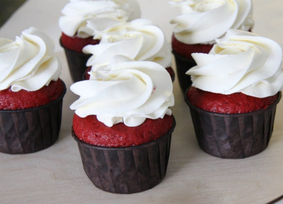 Капкейки «Красный бархат»