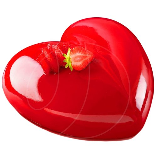 Форма силиконовая Silikomart "TI AMO" (с вырубкой) TIAMO