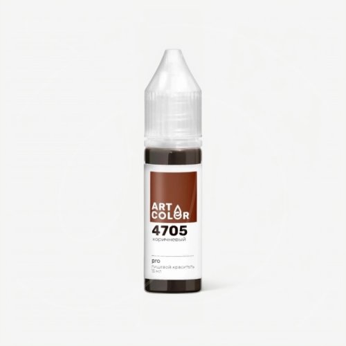 Краситель пищевой гелевый водорастворимый Art Color "Pro Коричневый" 15 мл ARTC-10345-15