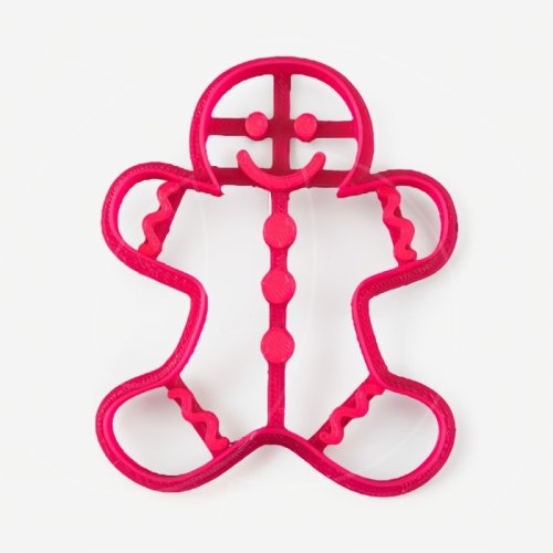 Вырубка пластиковая "Пряничный человечек" 640351