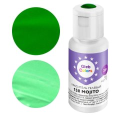 Краситель пищевой гелевый водорастворимый GLEB (CAKE) COLORS 158 Mojito 20 г CC158M, 209 ₽ Краситель пищевой гелевый водорастворимый GLEB (CAKE) COLORS 158 Mojito 20 г CC158M