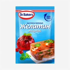 Желатин пищевой гранулированный говяжий 220 bloom Dr.Oetker (Dr. Bakers) 10 г 
