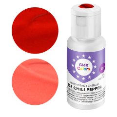 Краситель пищевой гелевый водорастворимый GLEB (CAKE) COLORS 157 Chili Pepper 20 г CC157CP, 209 ₽ Краситель пищевой гелевый водорастворимый GLEB (CAKE) COLORS 157 Chili Pepper 20 г CC157CP