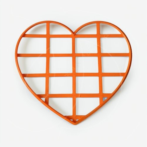 Форма для торта "Сердце" 25 см LC-00010107	