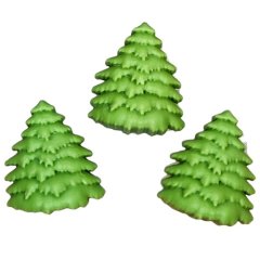 Молд силиконовый "Ёлочки" 3 шт 1768