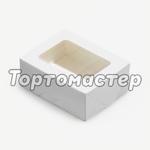 Коробка для сладостей белая 10х8х4 см ForG TABOX PRO 300 W ST