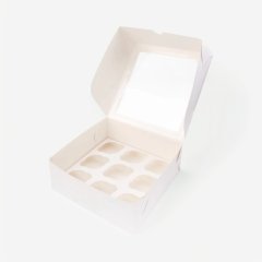 Коробка на 9 капкейков белая ForG MUF 9 PRO I W W, 95 ₽ Коробка на 9 капкейков белая ForG MUF 9 PRO I W W