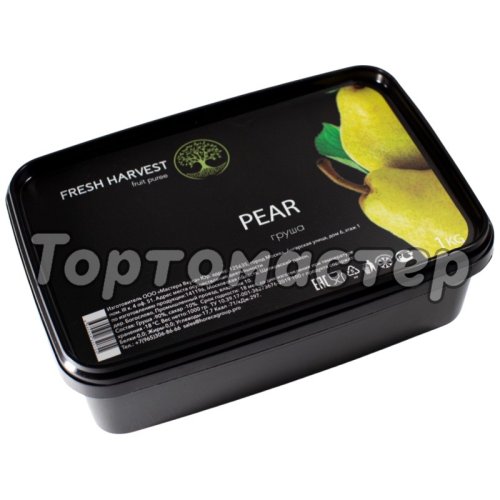Пюре замороженное Fresh Harvest Груша 1 кг 