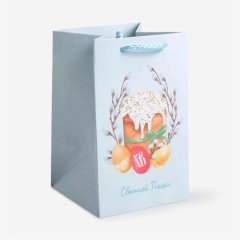 Пакет бумажный для сладостей "Светлой Пасхи" 10х16х10 см 5396855