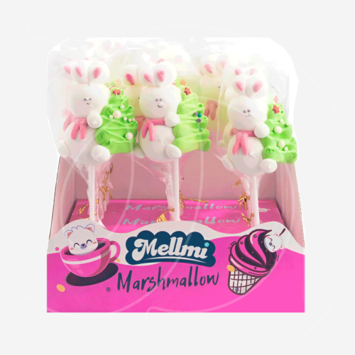 Маршмеллоу "Зайка с ёлочкой" 18 г УТ-00007994