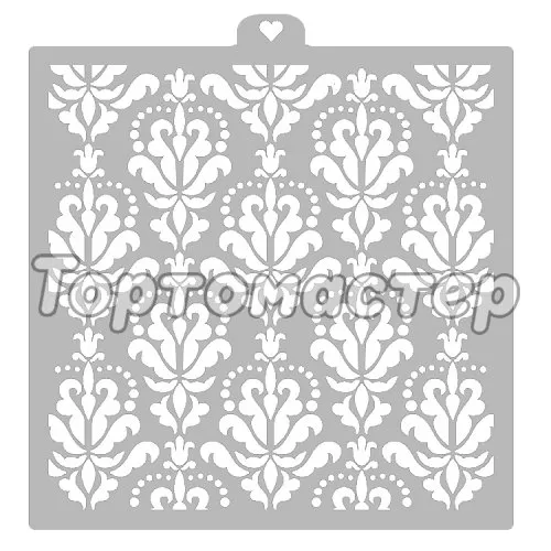 Трафарет кулинарный LUBIMOVA "Дамаск №2" LC-00006358