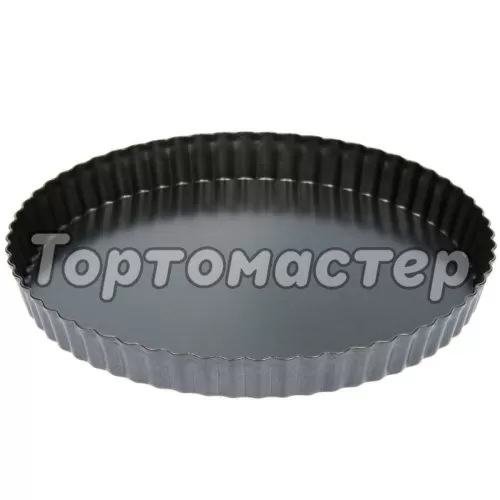 Форма металлическая для выпечки тарта со съёмным дном 24 см 124665