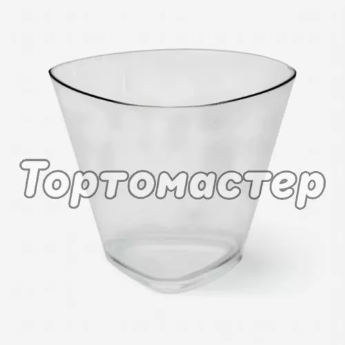 Креманка пластиковая Треугольник 175 мл 1003