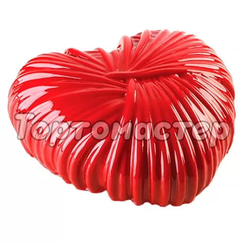 Форма силиконовая Silikomart "LOVE 1200" (с вырубкой) LOVE1200