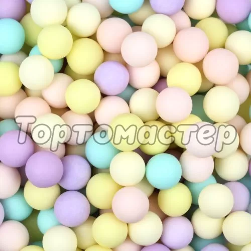 Посыпка кондитерская шарики "Нежный микс" 50 г 