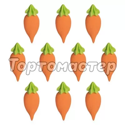 Сахарные фигурки Морковка 50 г tp88424
